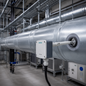 سنسور زیمنس برای اندازه‌گیری دما، رطوبت و کیفیت هوا در سیستم HVAC