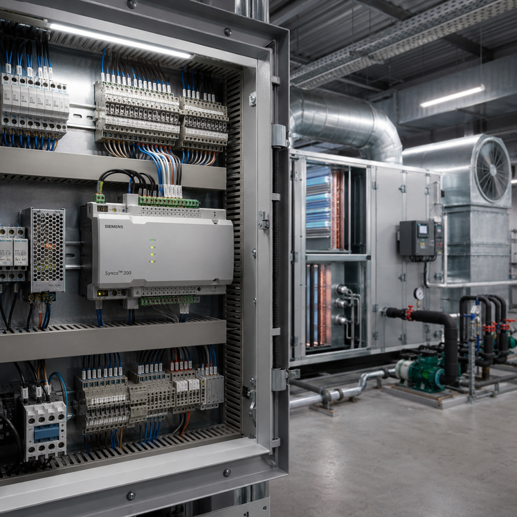 کنترلر زیمنس برای سیستم‌های HVAC و اتوماسیون ساختمان